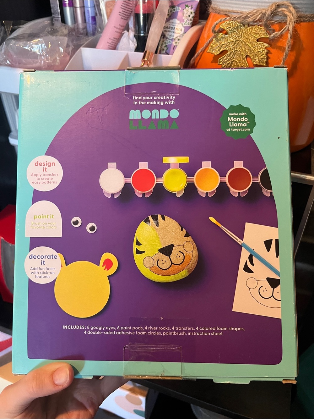Paint-Your-Own Rocks Kit - Green - Picture 2 of 3